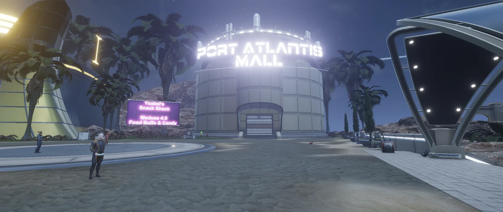 Original in-world screenshot of Port Atlantis Mall