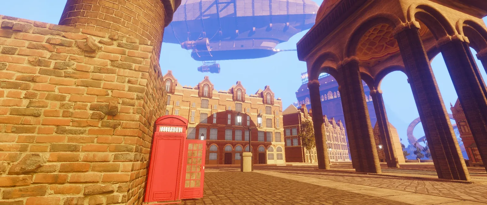 Original in-world screenshot of Tangerine City